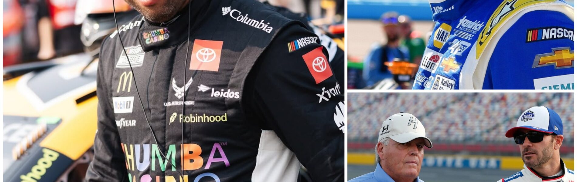 "STUPID WHITE MAN" Bubba Wallace just made a sarcastic statement about CHASE ELLIOTT after CHASE ELLIOTT finished 4th at the Glen and demanded that Rick Hendrick fire him immediately.