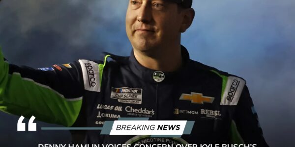 Denny Hamlin Expresses Concern for Kyle Busch: A Tough Season for ‘Rowdy’