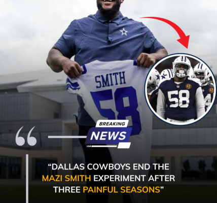 Dallas Cowboys Officially Move On From Former First-Round Pick Mazi Smith