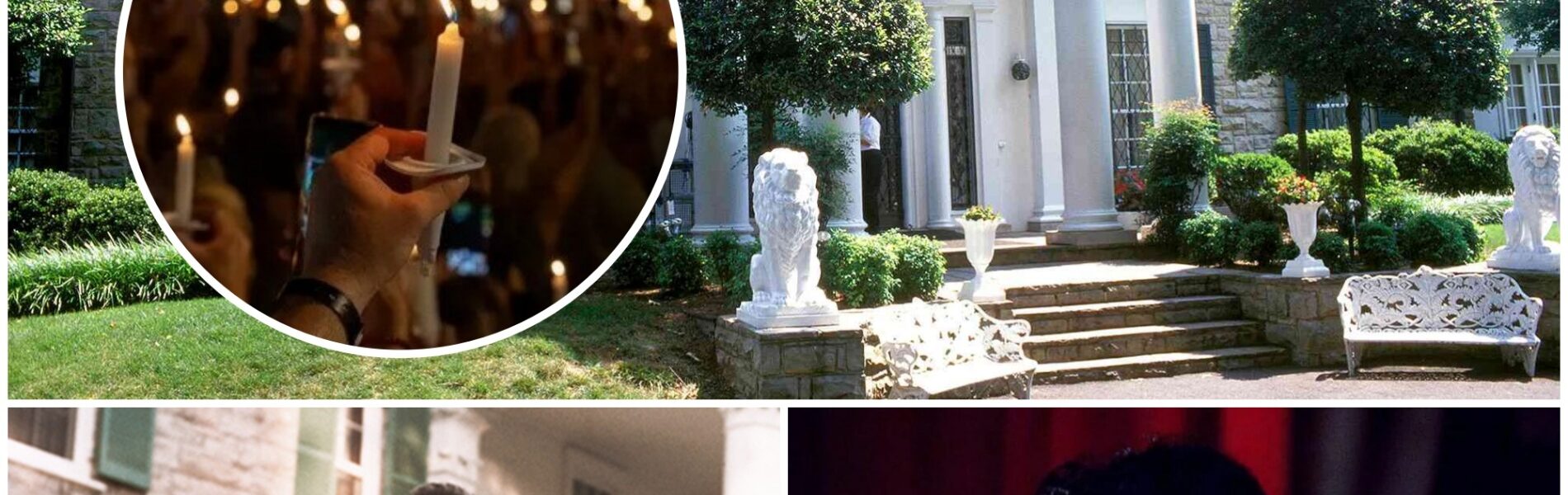 Graceland’s Candlelight Vigil: A Tradition That Burns Bright, 48 Years After Elvis Presley’s Passing