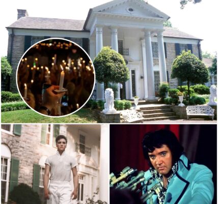 Graceland’s Candlelight Vigil: A Tradition That Burns Bright, 48 Years After Elvis Presley’s Passing
