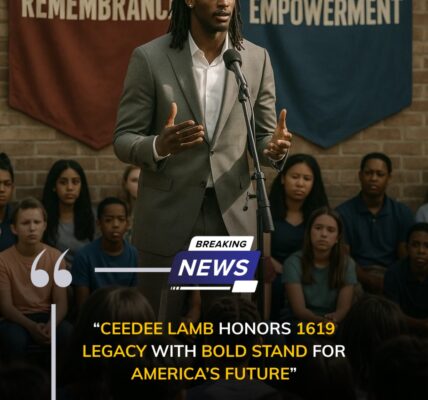 CeeDee Lamb Honors 1619 Legacy With Bold Stand for America’s Future
