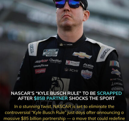 NASCAR’s “Kyle Busch Rule” to Be Scrapped After $85B Partner Shocks the Sport