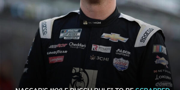 NASCAR’s “Kyle Busch Rule” to Be Scrapped After $85B Partner Shocks the Sport