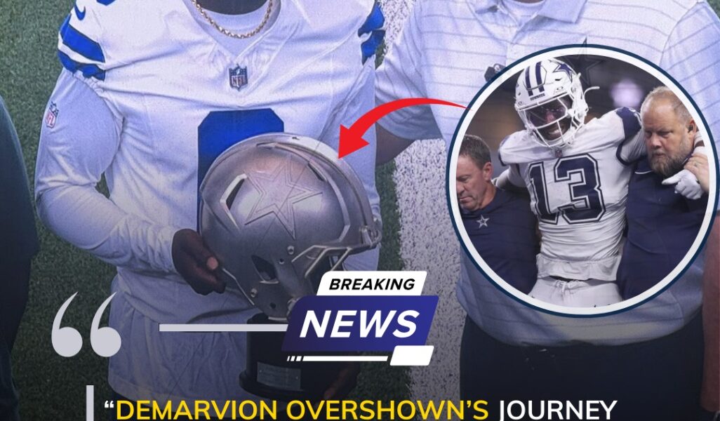 From ACL Tear to Team Inspiration: Overshown’s Story Earns Cowboys’ Courage Award