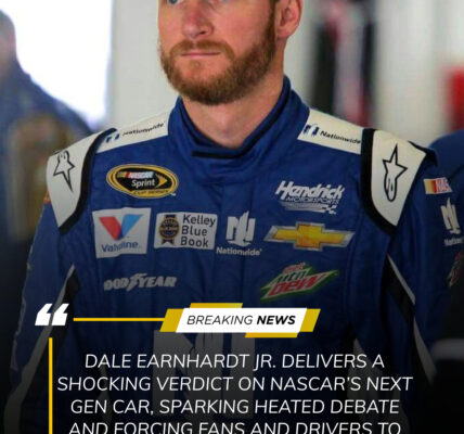 Dale Jr.’s Bold Next Gen Verdict Flips NASCAR Debate on Its Head Dale Earnhardt Jr. delivers a shocking verdict on NASCAR’s Next Gen car, sparking heated debate and forcing fans and drivers to rethink the sport’s future.