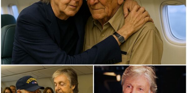 🚨 BREAKING NEWS: Paul McCartney Gave Up His First-Class Seat to a Veteran – What Happened Next Left Everyone Speechless