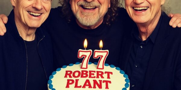 Jimmy Page and John Paul Jones Surprise Robert Plant with 77th Birthday Celebration: Honoring a Rock ‘n’ Roll Legend