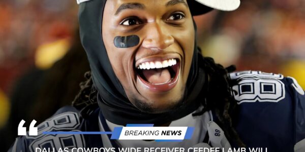 Dallas Cowboys’ CeeDee Lamb Set to Face Arizona Cardinals in 2025 Showdown