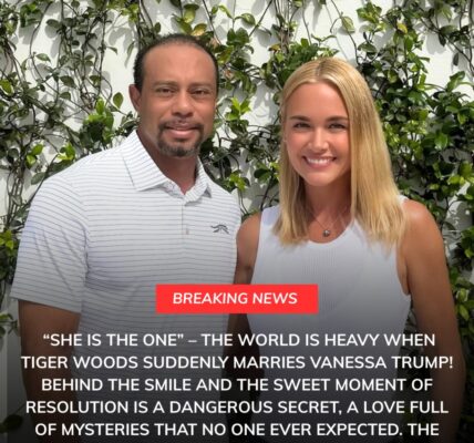 BREAKING: “SHE IS THE ONE” – The world is heavy when Tiger Woods suddenly marries Vanessa Trump! Behind the smile and the sweet moment of resolution is a dangerous secret, a love full of mysteries that no one ever expected. The truth creates a dynamic communication! 💍