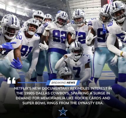 Reliving the Glory: 1990s Dallas Cowboys Collectibles Take Center Stage as Netflix Doc Drops