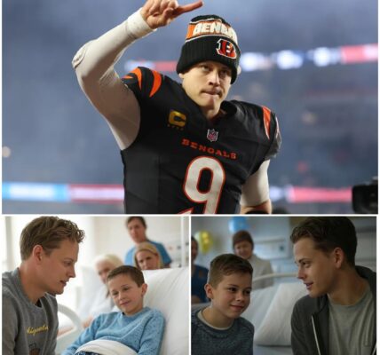 GOOD NEWS: Boy Battling Brain Tumor Only Wished for a Call—Joe Burrow Flew Straight to His Hospital Bed Instead…