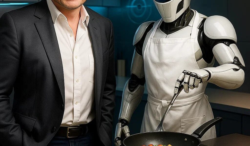 “BREAKING: Elon Musk Unveils $5,000 Robot Chef That Cooks Gourmet Meals in Minutes — Professional Chefs Call It a Culinary Apocalypse”