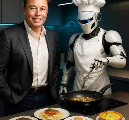 “BREAKING: Elon Musk Unveils $5,000 Robot Chef That Cooks Gourmet Meals in Minutes — Professional Chefs Call It a Culinary Apocalypse”