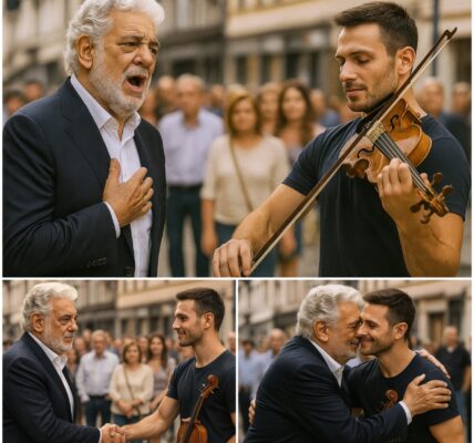 The Day Plácido Domingo Stopped a City: An Unforgettable Duet That Left the World Breathless