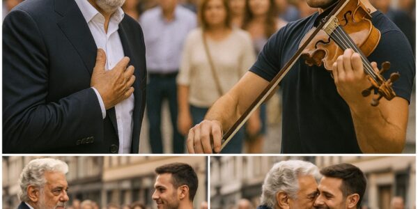 The Day Plácido Domingo Stopped a City: An Unforgettable Duet That Left the World Breathless