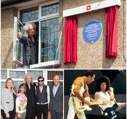 Queen’s Brian May Unveils Plaque at Freddie Mercury’s Childhood Home