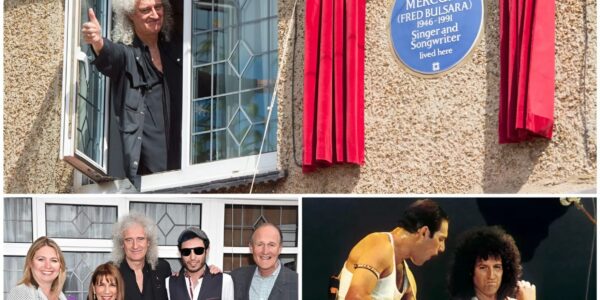 Queen’s Brian May Unveils Plaque at Freddie Mercury’s Childhood Home