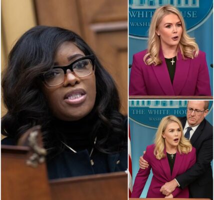 THIS JUST HAPPENED: Jasmine Crockett EXPLODES on Karoline Leavitt Live On-Air — Security Called After Shocking Revelation Rocks the Studio