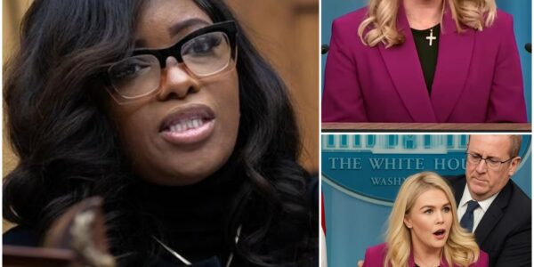 THIS JUST HAPPENED: Jasmine Crockett EXPLODES on Karoline Leavitt Live On-Air — Security Called After Shocking Revelation Rocks the Studio