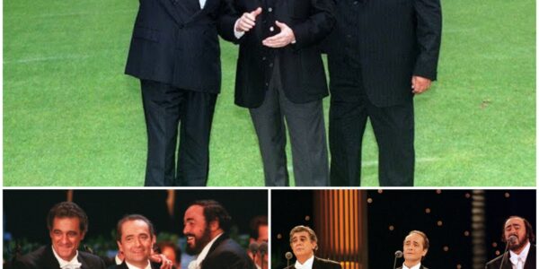 Plácido Domingo, with his warm and powerful voice, truly shined in the legendary performance of “New York, New York” alongside José Carreras and Luciano Pavarotti at The Three Tenors Concert at Giants Stadium. Under the baton of James Levine, Domingo brought a unique charm, blending the elegance of opera with the vibrant energy of Broadway. The moment his voice soared, the audience erupted in emotion, turning the entire stadium into a sea of excitement and admiration. This performance stands as a testament to the timeless charisma and unmatched artistry of one of the greatest musical icons of all time.