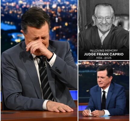 Stephen Colbert Breaks Down on Live Television Announcing the Death of Judge Frank Caprio
