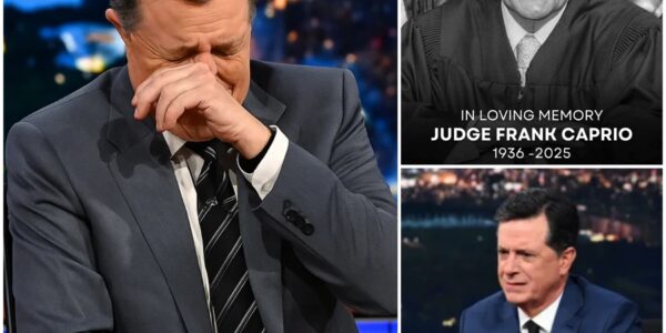 Stephen Colbert Breaks Down on Live Television Announcing the Death of Judge Frank Caprio