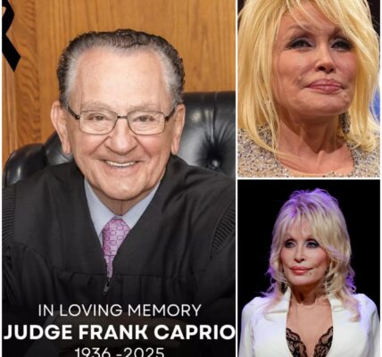Secret Bond Revealed: Dolly Parton Breaks Silence With Heartfelt Condolence for Judge Frank Caprio’s Passing — A Hidden Friendship That Touched Her Life Forever