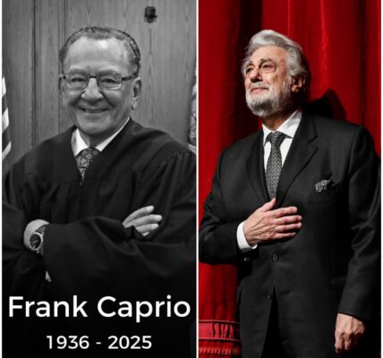 “Plácido Domingo Mourns Judge Frank Caprio: The Hidden Bond Between Music and Justice That Few Ever Knew — A Heartfelt Tribute to a Life That Touched Millions”