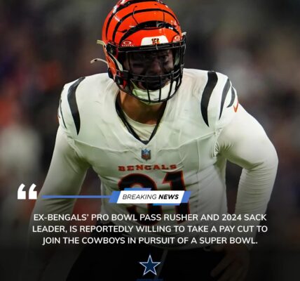 Ex-Bengals Star Ready to Sacrifice Salary for Shot at Super Bowl Glory with Cowboys