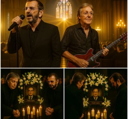 “One Song, Two Legends, and the Last Goodbye: Paul McCartney and Ringo Starr Unite in a Church Farewell, Honoring Judge Frank Caprio with a Heartbreaking Final Tribute”
