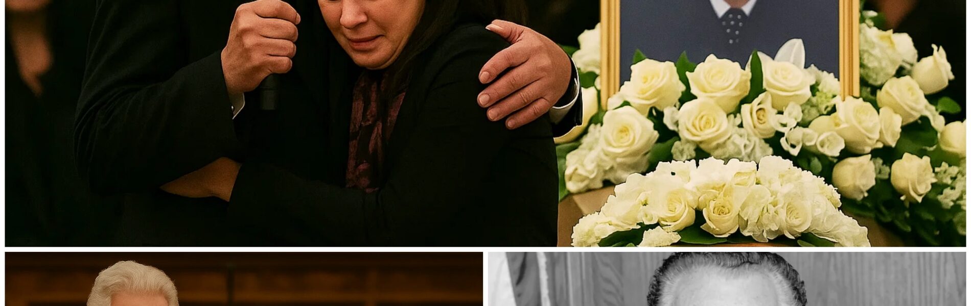 At Judge Frank Caprio’s funeral, the chapel was heavy with sorrow. Joyce E. Caprio sat in the front row, her hands trembling as her gaze lingered on the casket of her beloved husband. When Plácido Domingo slowly rose, the air shifted—his presence noble yet tender. With every step, he carried not the grandeur of a world stage, but the warmth of a friend. His gentle words and comforting embrace offered Joyce a moment of solace amidst the overwhelming grief.
