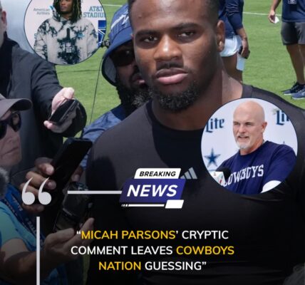 Micah Parsons’ Cryptic Comment Leaves Cowboys Nation Guessing