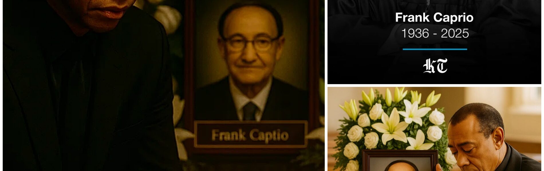 At Judge Frank Caprio’s funeral, a hush swept through the chapel when Tiger Woods appeared. Years ago, he had once stood in Caprio’s courtroom, where fairness and compassion left a mark on his life. Now, he walked slowly toward the judge’s portrait, his eyes heavy with grief. In silent tribute, Tiger bowed his head—an unexpected, heartfelt farewell.