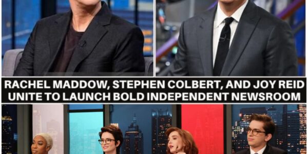 Breaking News: Rachel Maddow, Stephen Colbert, and Joy Reid Unite to Launch Bold Independent Newsroom