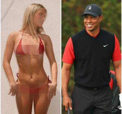 HOT PHOTO: Vanessa Trump, Tiger Woods' fiancee, is causing a stir on social media with a tiny red bikini photo that left fans gasping. The golf legend couldn't hide her smirk...