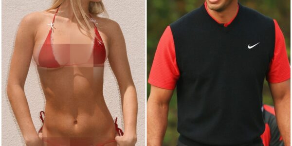 HOT PHOTO: Vanessa Trump, Tiger Woods' fiancee, is causing a stir on social media with a tiny red bikini photo that left fans gasping. The golf legend couldn't hide her smirk...