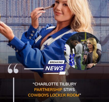 Charlotte Tilbury Partnership Stirs Cowboys Locker Room