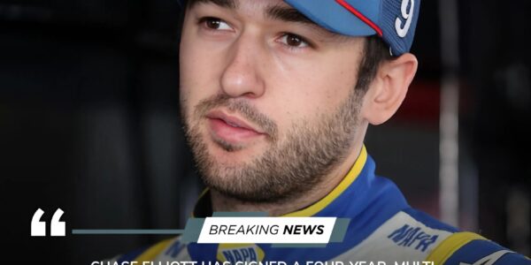 Chase Elliott Secures Four-Year Extension With Hendrick Motorsports in Landmark Multi-Million Dollar Deal