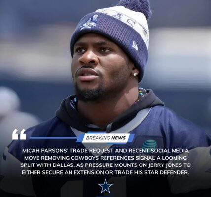 Cowboys Meltdown: Micah Parsons Wipes Dallas From His Profile as Trade Drama Explodes