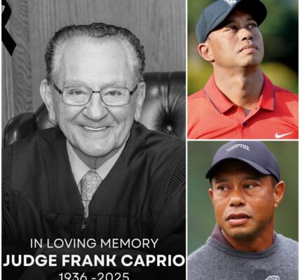 Tiger Woods Breaks Silence with Shocking Confession After the Passing of Judge Frank Caprio