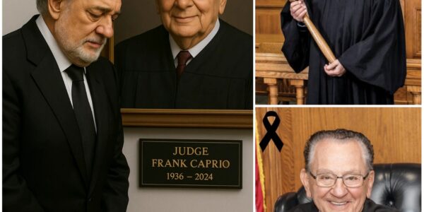 Placido Domingo Stands Beside Judge Frank Caprio’s Portrait, Shares Tearful Tribute After His Passing at 88