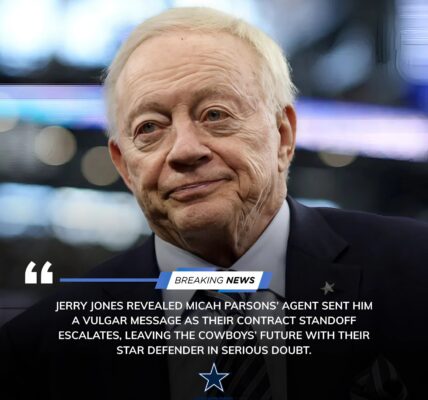 Jerry Jones Exposes Vulgar Message From Micah Parsons’ Agent As Cowboys Drama Explodes
