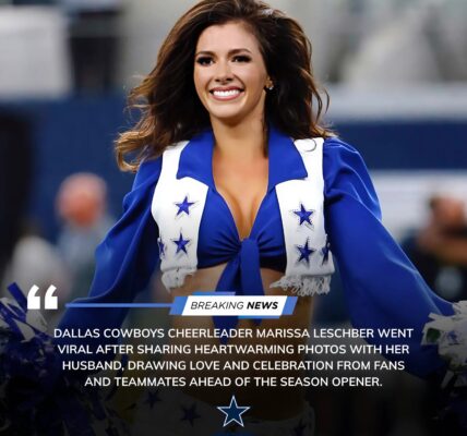 Dallas Cowboys Cheerleader Marissa Leschber Goes Viral After Sharing Heartwarming Photos With Her Husband