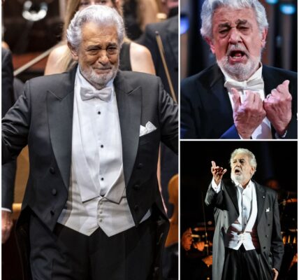 Plácido Domingo’s final bow beneath the grand opera lights was more than a farewell — it was a heartfelt ode to every soul who had journeyed with him through decades of music. His voice, rich yet tender, lingered in the hall like a warm embrace, each note carrying stories of love, triumph, and devotion. Eyes glistening, he seemed to savor the moment, knowing it was the last shared communion through song. There were no dramatics, only pure artistry and gratitude. That night became more than a performance; it was a sacred, emotional goodbye — an unforgettable curtain call that left the audience in awe and their hearts forever touched.