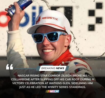 Victory Turns to Disaster: Connor Zilisch Breaks Collarbone After Scary Fall Off Car Roof Celebration