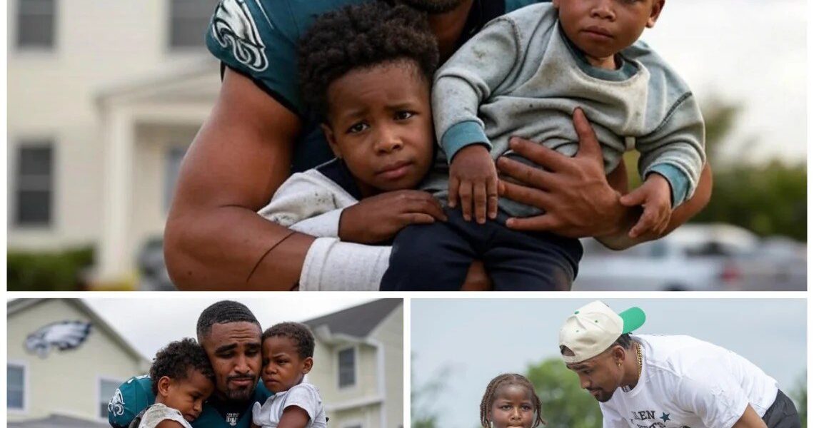 From the Ball to the Heart—Jalen Hurts Dedicates a New Home to Parentsless Children Named the Philadelphia Eagles