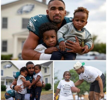 From the Ball to the Heart—Jalen Hurts Dedicates a New Home to Parentsless Children Named the Philadelphia Eagles