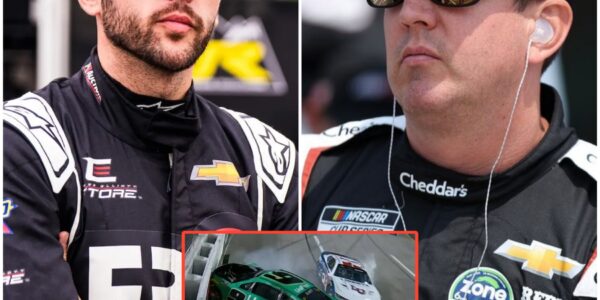 BREAKING: "HE’S AN IDIOT!" — Chase Elliott EXPLODES in anger after Kyle Busch slams into him at Turn 4, sending Elliott’s car into the wall and handing him his first heartbreaking DNF of the 2025 season.