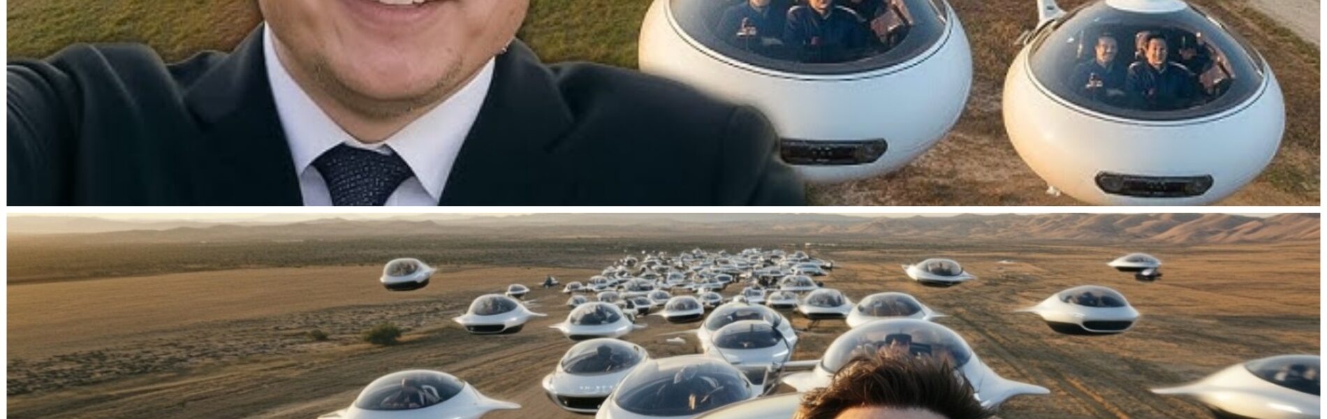 Elon Musk UNVEILS Tesla’s First Flying Car! In a jaw-dropping reveal, Elon Musk introduced Tesla’s first-ever flying car prototype — a stunning fusion of futuristic design, electric power, and urban air mobility. The world watched in awe as Musk promised this revolutionary innovation will forever change the way humanity travels.